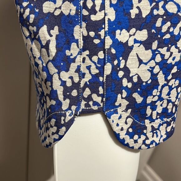 ‎Club Monaco Blues/Grey Short Sleeve Top Size XS - Picture 4 of 11